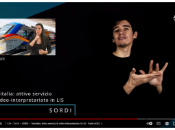 Trenitalia: attivo il servizio di video-interpretariato in LIS